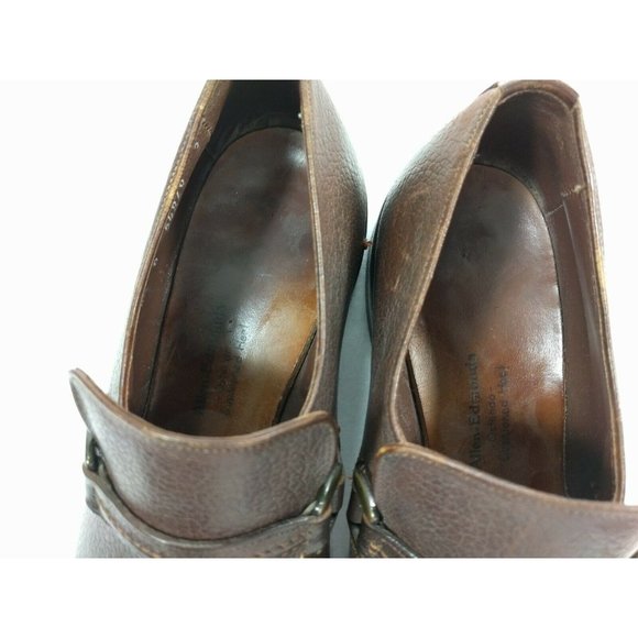 vintage ALLEN EDMONDS USA BEL-AIRE Brown 8.5 D main image 8